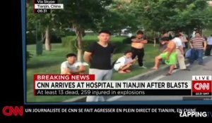Un journaliste de CNN agressé en plein direct à Tianjin en Chine