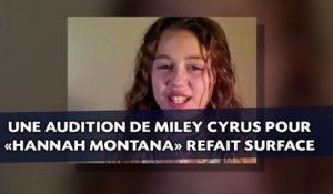 Une audition de Miley Cyrus pour «Hannah Montana» refait surface
