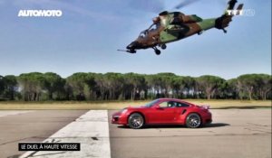 Porsche 911 vs Hélicoptères militaires