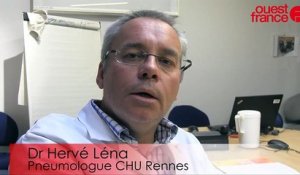 CHU de Rennes : le Dr Léna a traité un patient atteint d'un cancer du poumon avec l'immunothérapie