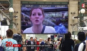 SNCF : des portiques sur les quais pour lutter contre la fraude