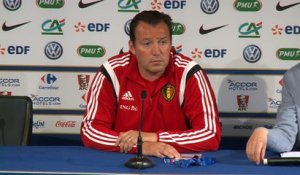 Amical - Wilmots : ''Le reflet du classement FIFA''