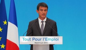 Conférence de presse de Manuel Valls sur les TPE et les PME