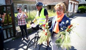 Retour dans l'Aisne après 922 km à vélo