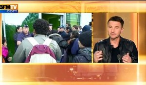 Evacuation de migrants à Paris: "heureusement qu'on était calmes", affirme Olivier Besancenot
