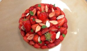 Recette de saison : une délicieuse tarte aux fraises et basilic
