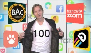 Phone Apps #100 : France TV Zoom, eduQuest Bac Histoire, Tindog, One More Line