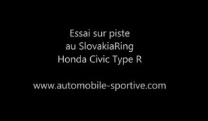 essai Honda Civic Type R FK2 2015 (slovakia ring)