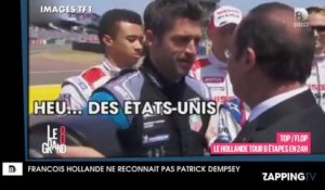 24 Heures du Mans 2015 : François Hollande ne reconnaît pas l'acteur Patrick Dempsey
