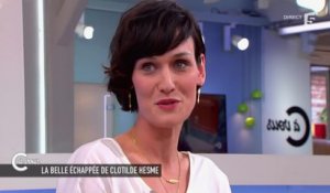 L'interview de Clotilde Hesme et Florian Lemaire - C à vous - 15/06/2015