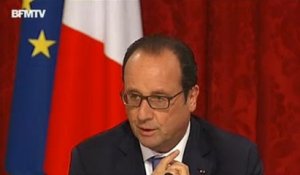 François Hollande : «L'objectif du 49.3, c'est d'arriver à la conclusion»