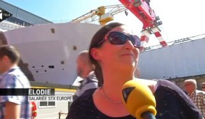 Saint-Nazaire : visite sur le chantier du plus grand paquebot du monde
