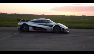 Le record de vitesse de la Koenigsegg One:1