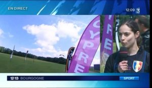 L'équipe de France de Parachutisme avant la Coupe de France à l'aérodrome de la Vèze