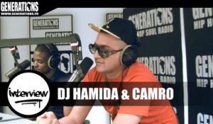 DJ Hamida - Interview #MixParty2015 (Live des studios de Generations)