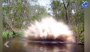 Il éclate un barrage de castor avec des explosifs ! - Le Rewind du Vendredi 19 juin 2015