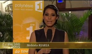 Mehiata Riaria, Miss Tahiti 2013, ouvre la soirée