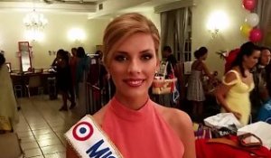 19 06 2015 Camille Cerf, Miss france 2015, dans les coulisses de l'élection Miss Tahiti 2015