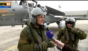 Opération Rafale: la réaction de Christophe Delay à sa descente de l’avion