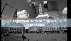 Arras: un bijoutier a réalisé un beffroi miniature