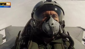 Répétitions du 14 juillet: les images de Christophe Delay dans le cockpit du Rafale