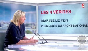 Marine Le Pen comprend la colère des chauffeurs de taxi