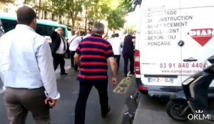 Un chauffeur Uber se fait agresser par des taxis dans les rues de Paris