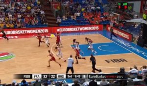 France vs Russie 77-74 - EuroBasket féminin 2015