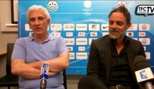 "Heureux de vous annoncer la signature de M. Simone au poste d'entraîneur du Tours FC" (JM Ettori)