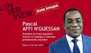 Pascal Affi N'Guessan : "Ouattara n'a pas honoré ses promesses"