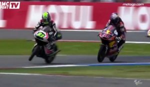 Moto3 : Niklas Ajo la course à genoux près de sa moto… et la remporte