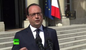 Hollande : «l’économie française n’a rien à craindre»