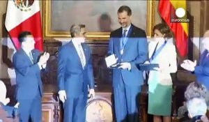 Mexique : visite officielle du roi Felipe VI d'Espagne
