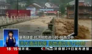 Des inondations font au moins 15 morts en Chine