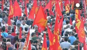 Les communistes grecs mobilisés "contre l'Europe" à Athènes