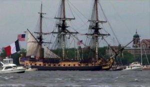 L'Hermione, vedette du Jour de l'Indépendance à New York