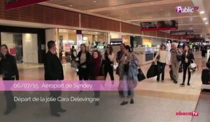 Exclu Vidéo : Cara Delevingne : bye-bye Sydney !