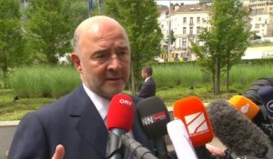 Moscovici : "la sortie de la zone euro serait un échec collectif"