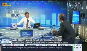 Wall Street: Alcoa publiera ce soir ses résultats pour le second trimestre: Vincent Guenzi - 08/07