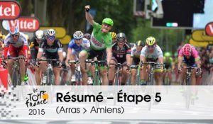 Résumé - Étape 5 (Arras Communauté Urbaine > Amiens Métropole) - Tour de France 2015