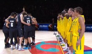 Basket : Haka des Tall Blacks (Nouvelle-Zélande VS Australie)