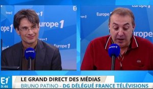 Bruno Patino : "Alessandra Sublet a choisi d'aller sur TF1, je le regrette"