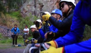 Escalade, rendonnée, via ferrata et enfin telepherique impressionnant : expérience magique  au perou