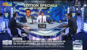 Edition Spéciale Grèce: Où en sont les négociations entre la Grèce et l'Eurogroupe ?:Wilfrid Galand et Benaouda Abdeddaïm - 13/07