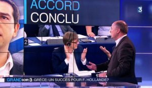 Accord Eurogroupe-Grèce : un "moment historique" pour Bruno Le Roux