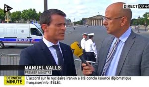 Manuel Valls : «Il faut que les Français soient conscients de la menace terroriste»