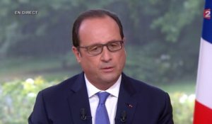 Les 10 phrases à retenir de l'interview de François Hollande