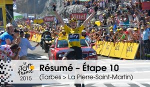 Résumé - Étape 10 (Tarbes > La Pierre-Saint-Martin) - Tour de France 2015