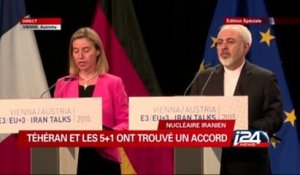 Accord sur le nucléaire: Mogherini parle d'une journée "historique"
