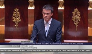 Valls : "La dette grecque sera reprofilée"